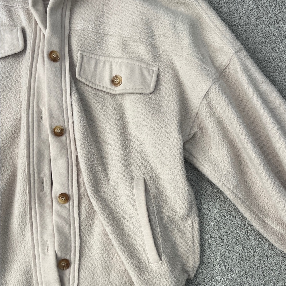 Cream Shacket - Picture 4 of 4